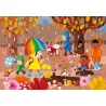 Livre puzzles en bois – Les 4 saisons