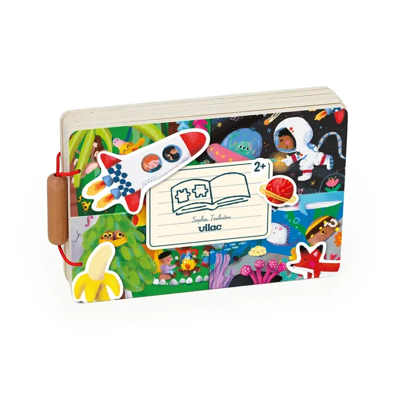 Livre puzzles en bois – Le voyage