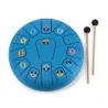 Tongue drum 10" (25 cm) en métal – 13 notes
