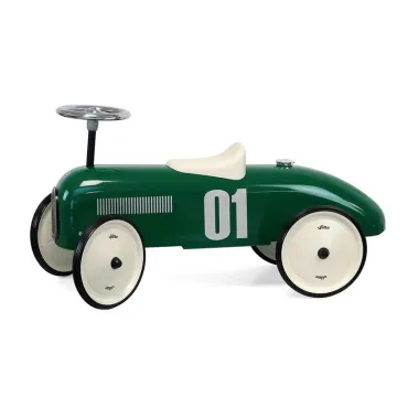 Porteur voiture vintage  - Vert so British
