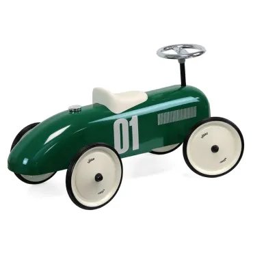 Porteur voiture vintage  - Vert so British
