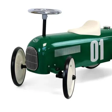 Porteur voiture vintage  - Vert so British