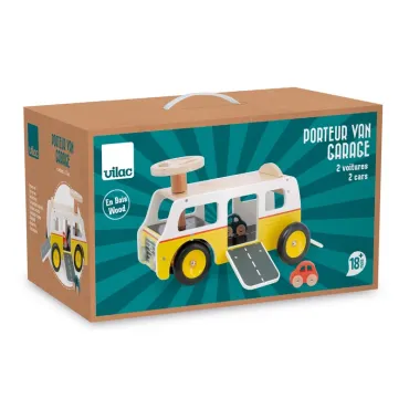 Porteur Van-garage en bois