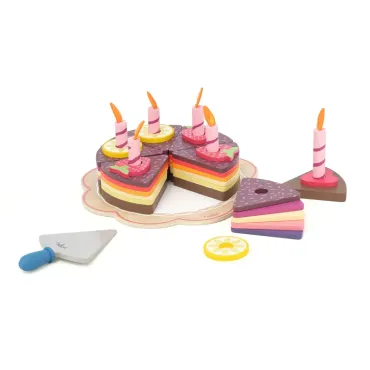 Gros gâteau d'anniversaire