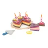 Gros gâteau d'anniversaire