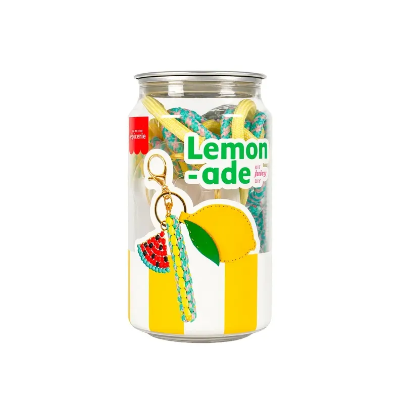 Kit Canette Bag Charm Pshiiit - Lemonade
