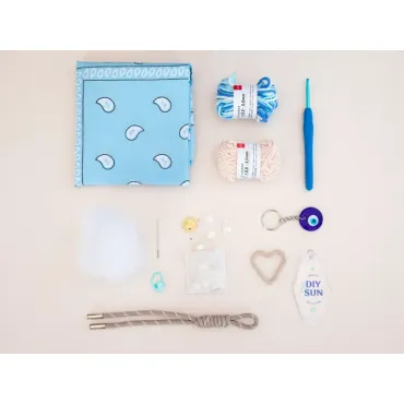 Kit crochet pour débutant - Bag charms - Vitamine Sea