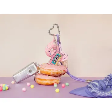 Kit crochet pour débutant - Bag charms - Pop mood