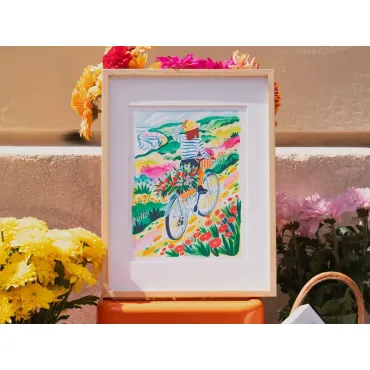 Coffret peinture au numéro - Petit Pinceau - Promenade près de l'océan