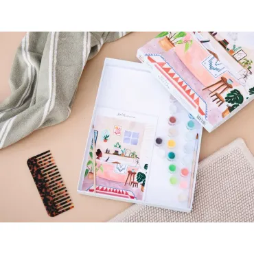 Coffret peinture au numéro - Petit Pinceau - Bath Tub