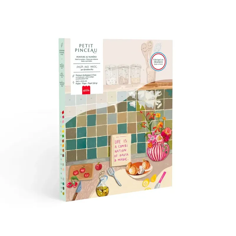 Coffret peinture au numéro - Petit Pinceau - Pasta & Magic