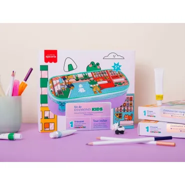 Petit Diamond kids - Trousse à diamanter - Day in Tokyo