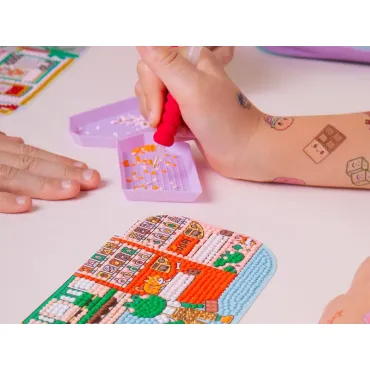 Petit Diamond kids - Trousse à diamanter - Day in Tokyo