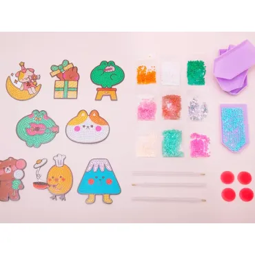 Party Pack Petit Diamond kids - Atelier de 8 Magnets