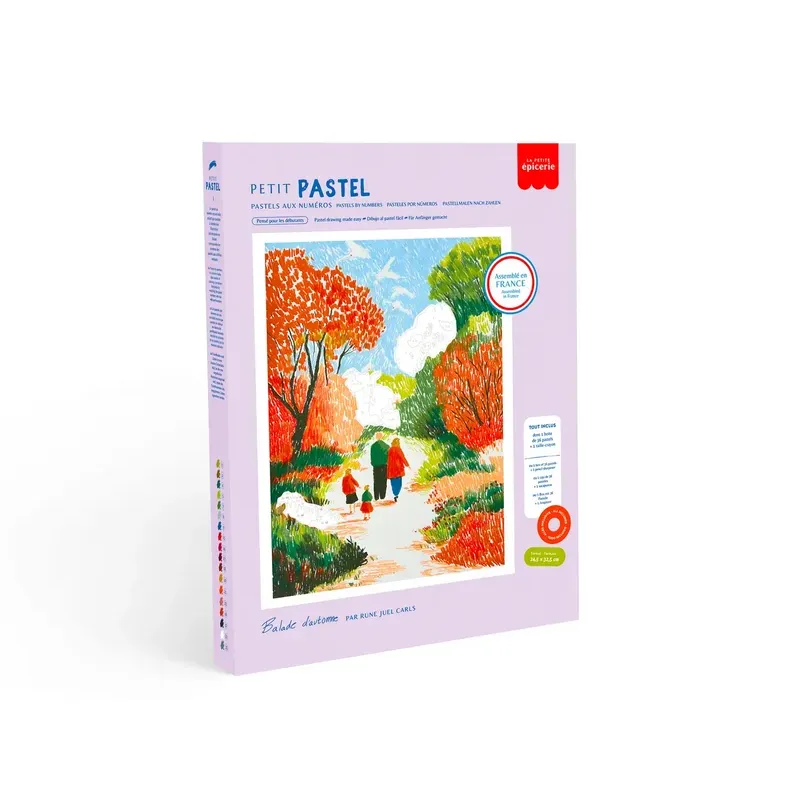 Coffret pastel au numéro - Petit Pastel - Balade d'automne
