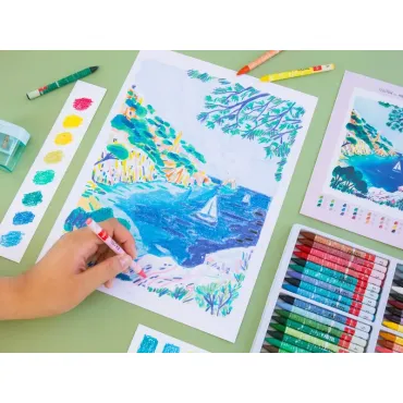 Coffret pastel au numéro - Petit Pastel - Sugiton