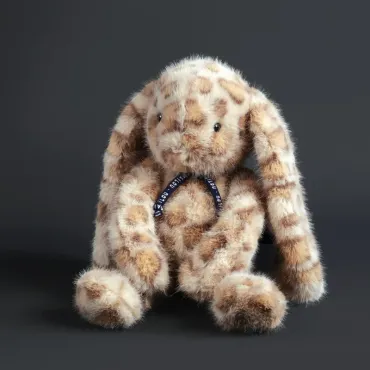 Lapin Méloé 37 cm - creamy leo